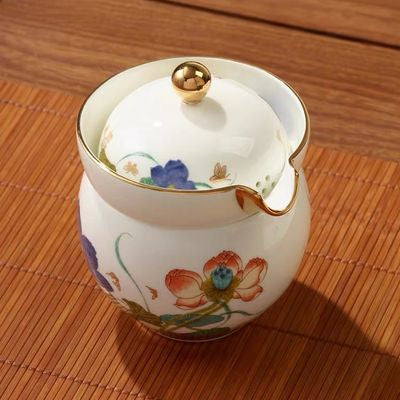 Portable elegance: auratic yongfengyuan 3-Piece Travel tea set for tea lovers