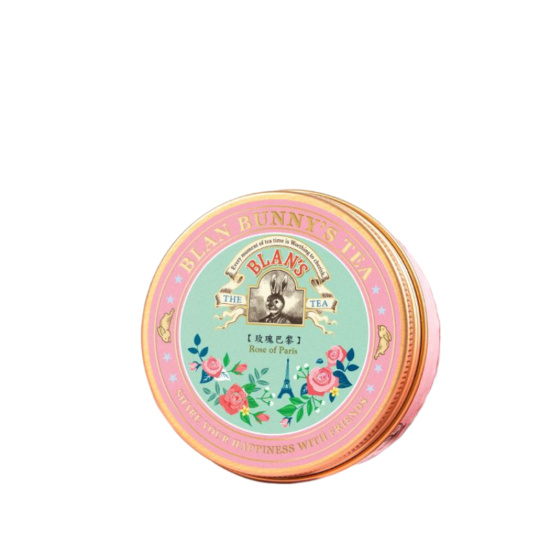 Blanbunny’s Rose of Paris Tea - Natural, Caffeine-Free Elegance