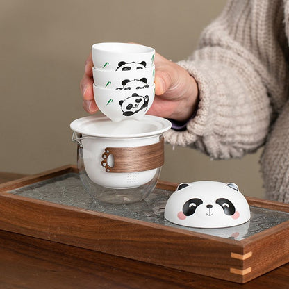 Kung Fu Panda Travel tea set: Adorable portable tea experience