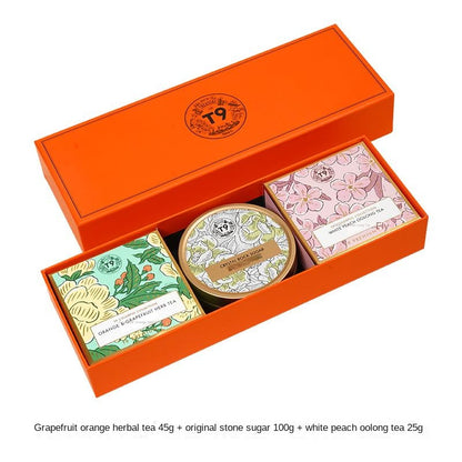 Premium Blossoms Fantasy Fruit Tea Gift Box - The Perfect Birthday Gift for Her