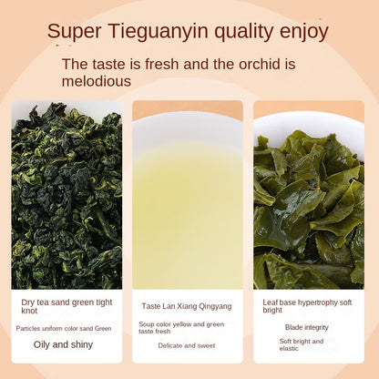 Premium Anxi Tieguanyin Oolong Tea - Authentic, Floral, 500g Tin