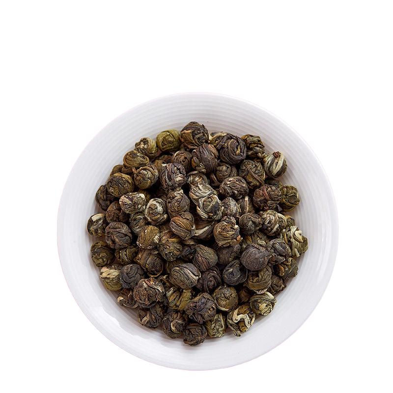 Premium Jasmine Dragon Pearl Green Tea - Handcrafted Elegance, Exquisite Taste