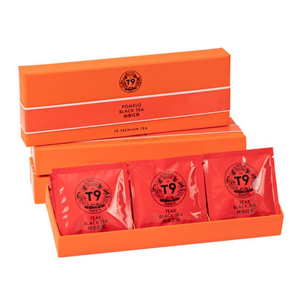 T9 Pomelo Black Tea Bags Gift Box – Exquisite Floral Aroma