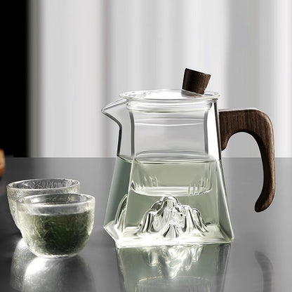 Glass Gongfu Tea Pot  High Borosilicate Teapot