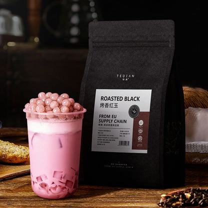 Tedian Roasted Black Tea – Premium, Versatile, and Full-Bodied Flavor