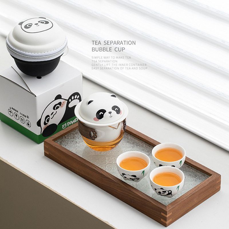 Kung Fu Panda Travel tea set: Adorable portable tea experience