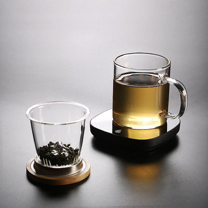 High Borosilicate Glass Japanese Tea Infuser Cup - Handcrafted Elegance