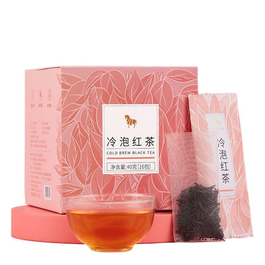 Cold Brew Black Tea: Refreshing, Quick Brew, Low Caffeine, Premium Fujian Tea, Perfect for On-The-Go