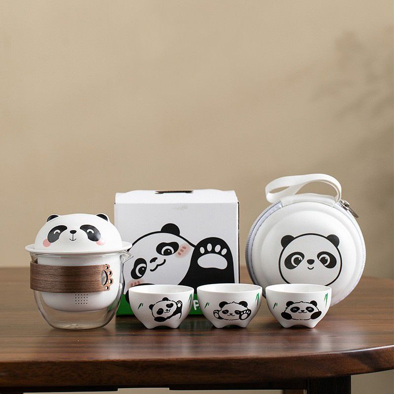 Kung Fu Panda Travel tea set: Adorable portable tea experience