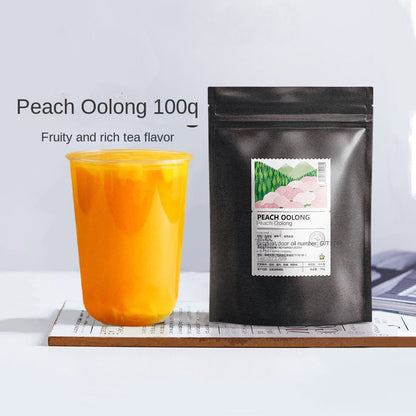 Peach Oolong Tea - Refreshing Fruit-Infused Premium Blend for Cold and Milk Teas