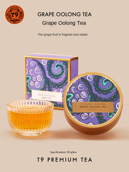 Grape Oolong Tea: Premium Fruity Floral Blend - Perfect Gift for Tea Lovers