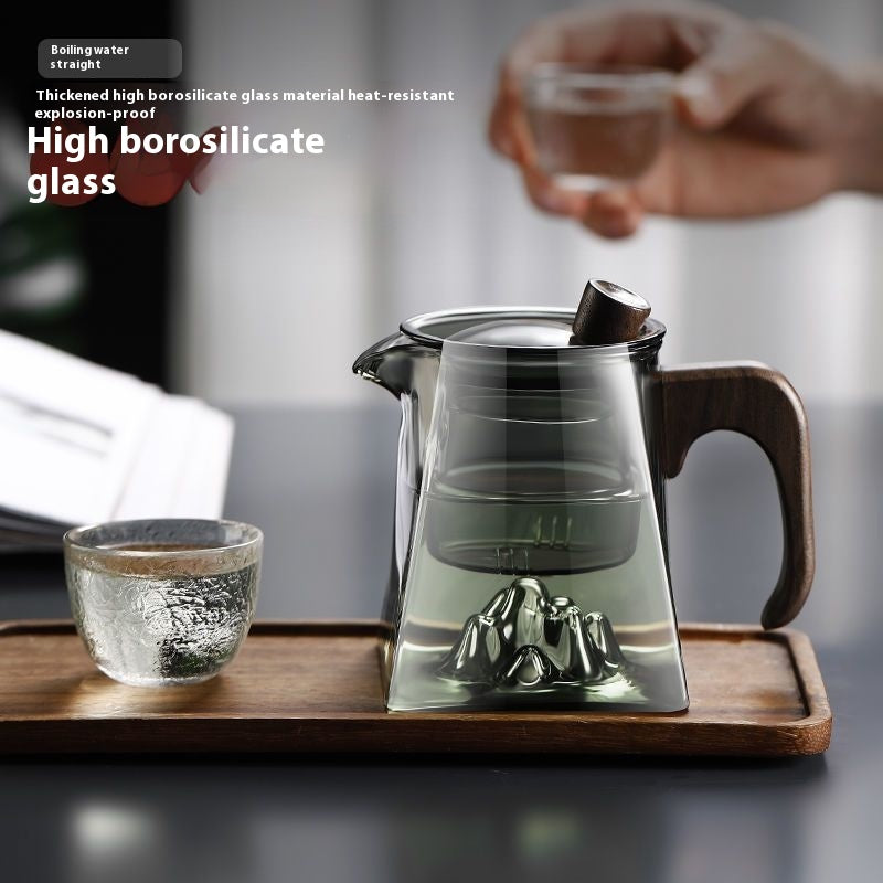 Glass Gongfu Tea Pot  High Borosilicate Teapot