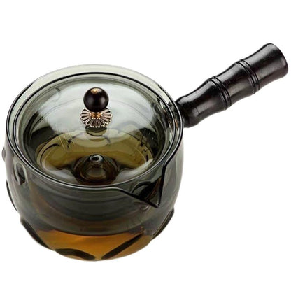 Rotating Tea Set  Borosilicate Glass