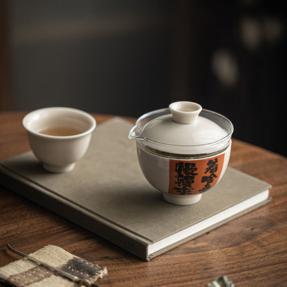 Portable Ceramic Tea Set - Perfect for Travel & Outdoors