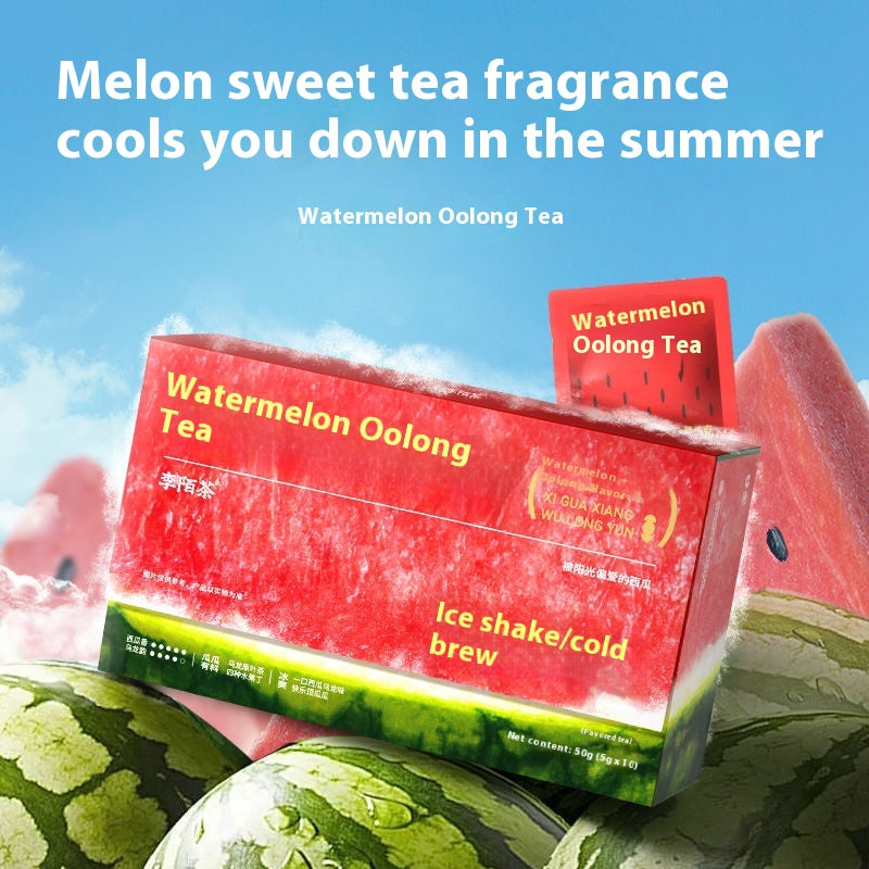 Li Mo Tea Soyspring Watermelon Oolong Good-looking Small Box Small Bag Portable Popular Same Style Small Package Cold Bubble Ice Shake