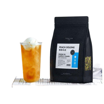 Peach Oolong Tea - Refreshing Fruit-Infused Premium Blend for Cold and Milk Teas