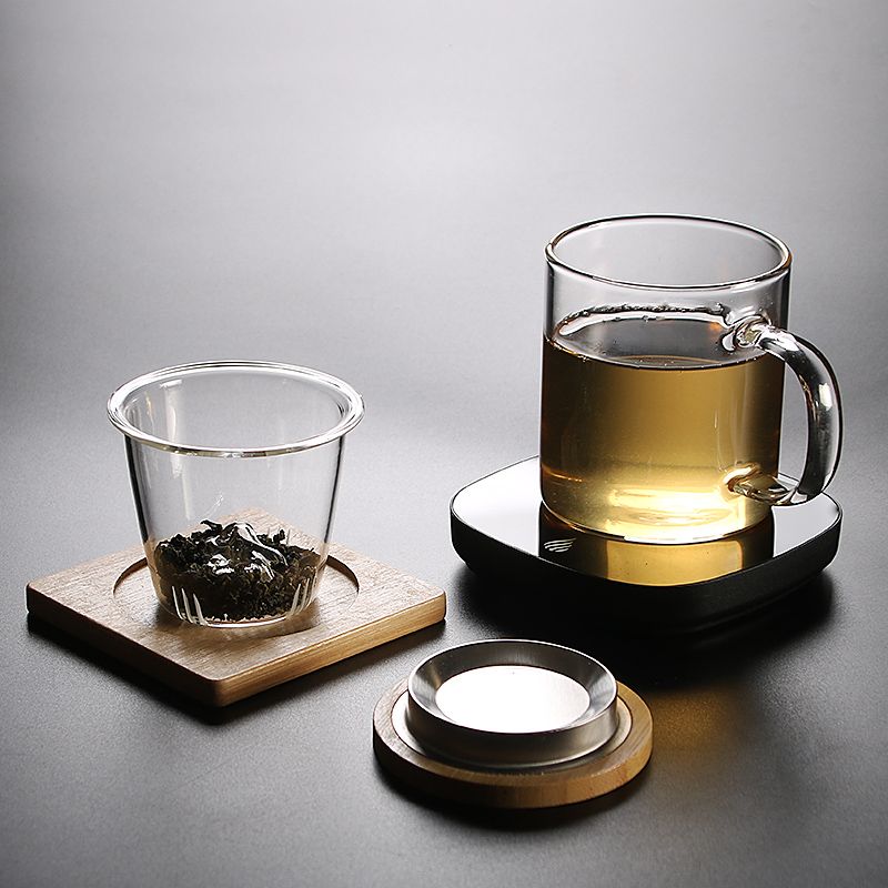 High Borosilicate Glass Japanese Tea Infuser Cup - Handcrafted Elegance