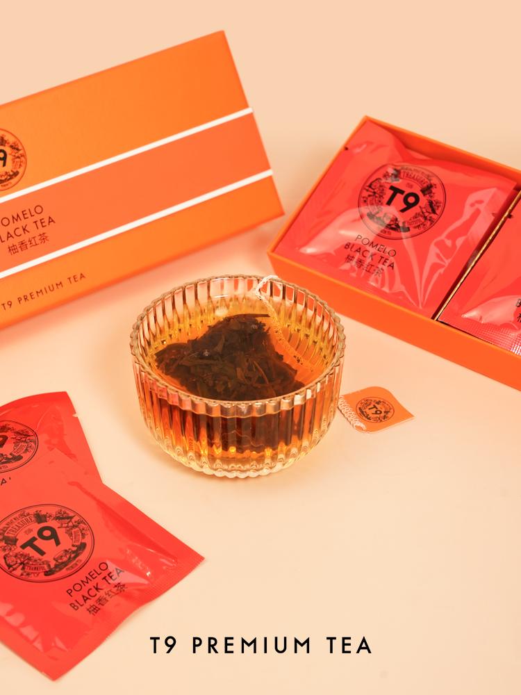 T9 Pomelo Black Tea Bags Gift Box – Exquisite Floral Aroma