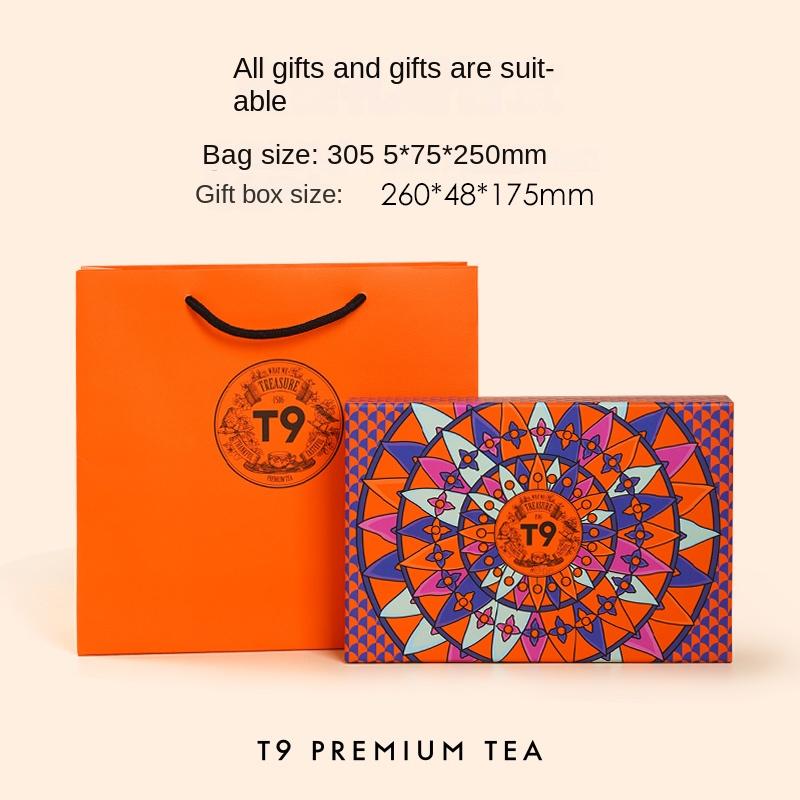 T9 Scented Four Seasons Tea Bag Gift Box – Premium Floral and Fruity Blend