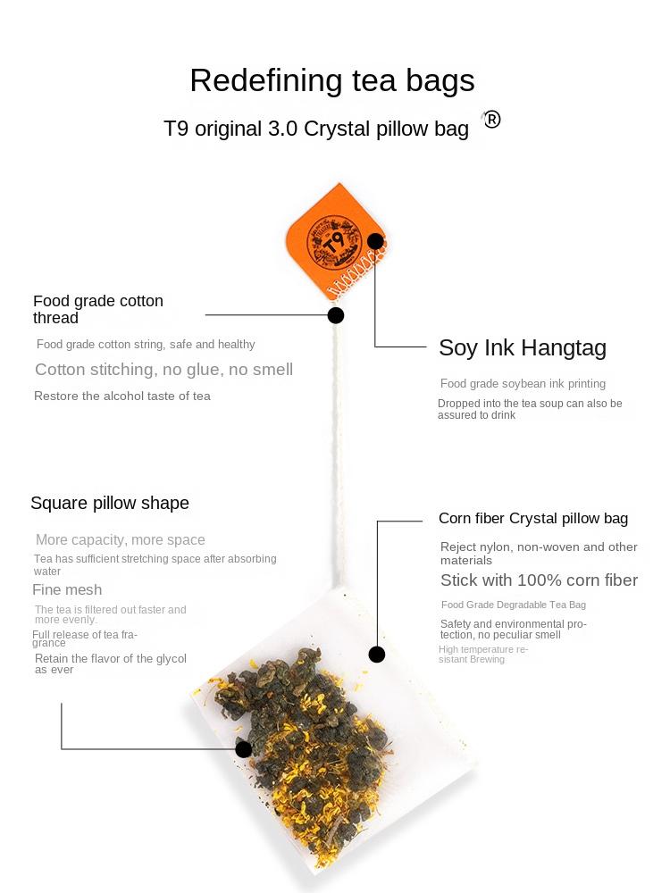 T9 Premium Osmanthus Oolong Tea Bags – Exquisite Floral Aroma