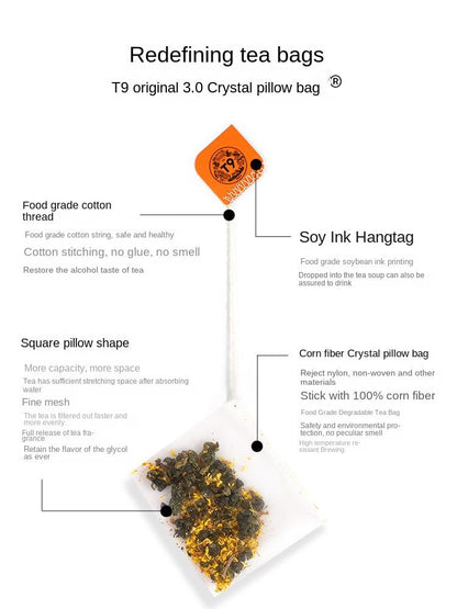 T9 Premium Osmanthus Oolong Tea Bags – Exquisite Floral Aroma