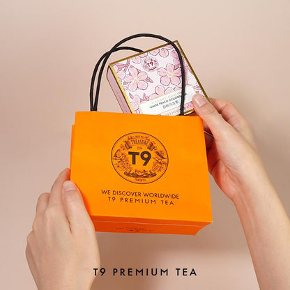 Premium White Peach Oolong Tea - T9 Flower Tea Series, 25g Tin Can