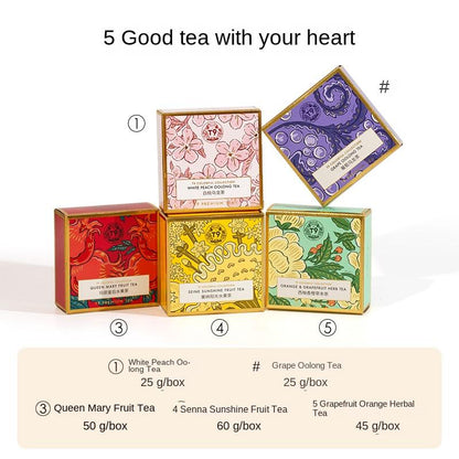 Premium Blossoms Fantasy Fruit Tea Gift Box - The Perfect Birthday Gift for Her