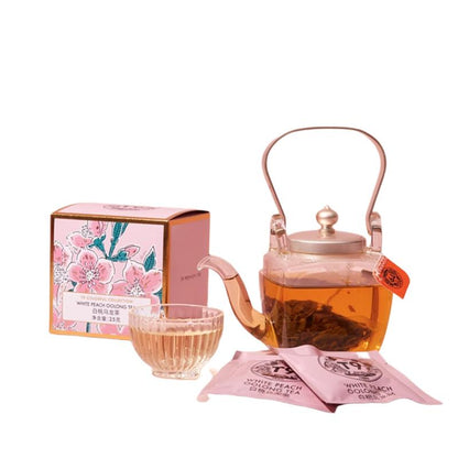 T9 Premium White Peach Oolong Tea Bags – Elegant and Refreshing