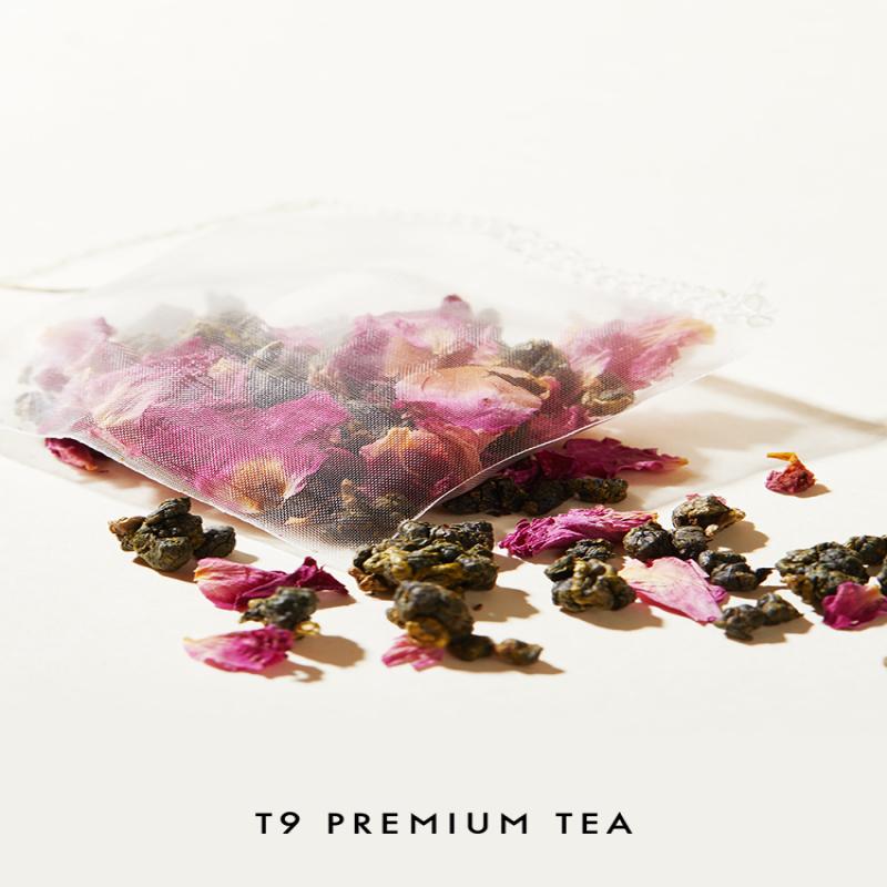 T9 Premium White Peach Oolong Tea Bags – Elegant and Refreshing